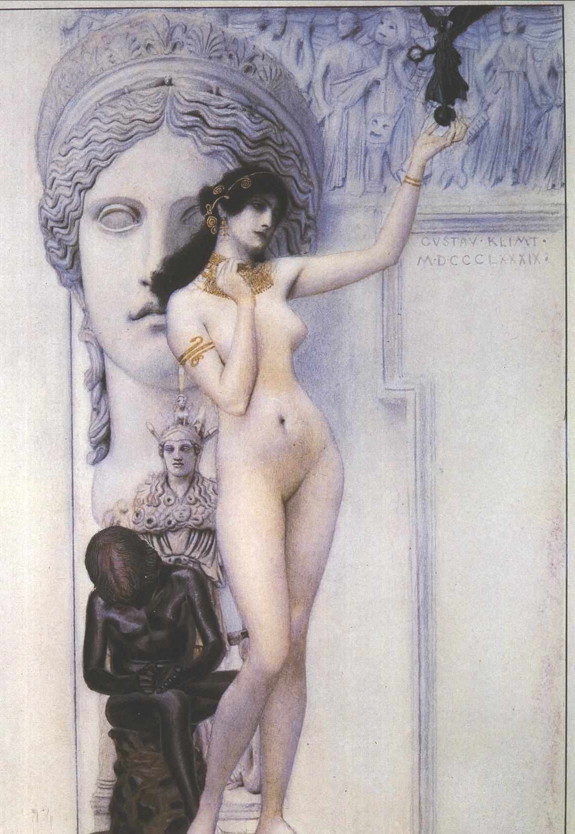 Allegory of Sculpture - Gustav Klimt (c.1889).jpg