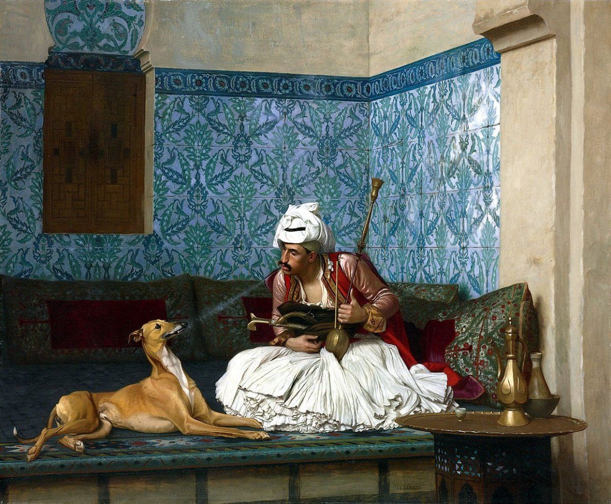 Arnaut_and_his_dog_by_Jean_Leon_gerome.jpg