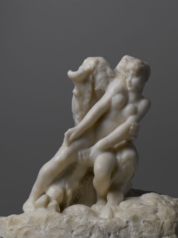 Auguste Rodin-Le Minotaure (Faune et nymphe) ( 1885-1886) Marmor 57,5x46x39cm.jpg