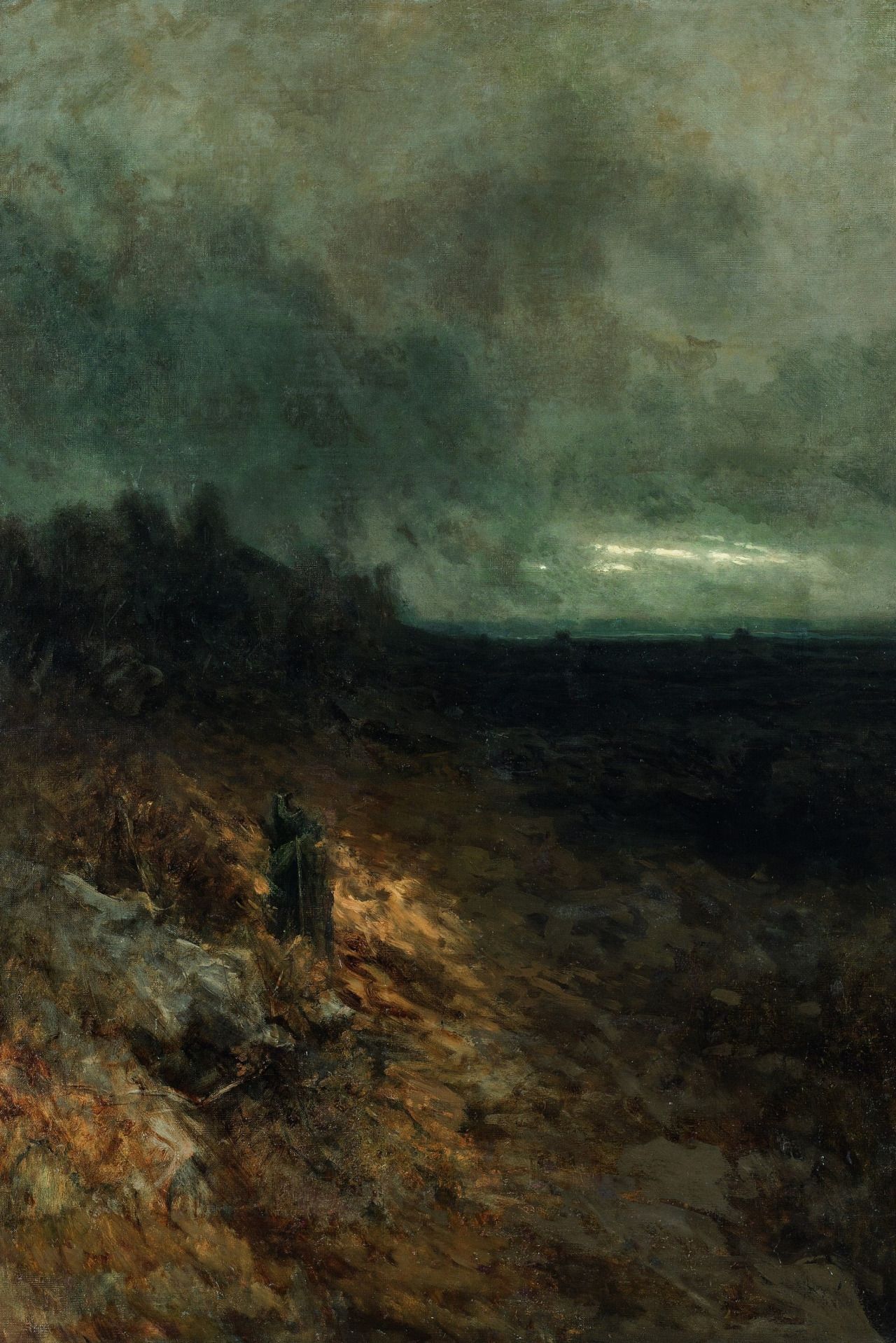 Before the Storm - Arrival of Death (1891) by Julius Mařák.jpg