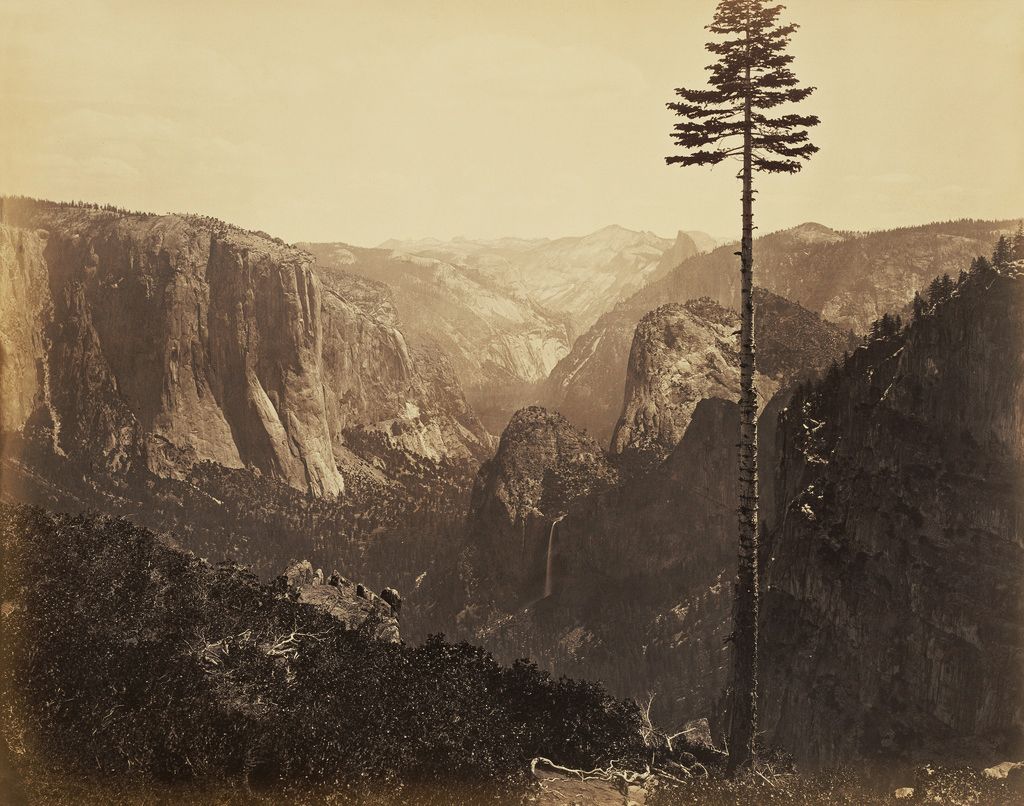 Carleton Watkins - Yosemite Valley from the “Best General View” (1866).jpg