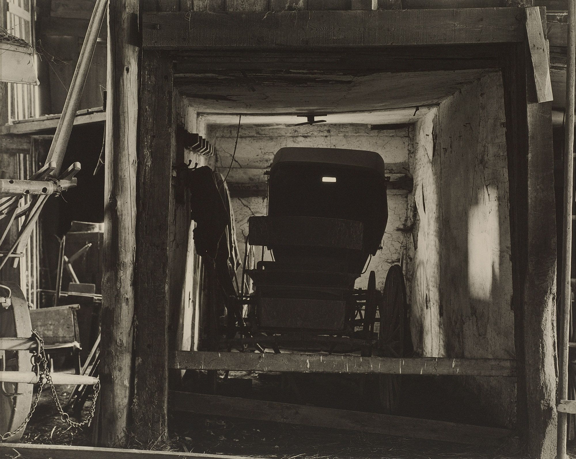 Charles Sheeler - Buggy, Doylestown, Pennsylvania (Negative date 1917).jpg