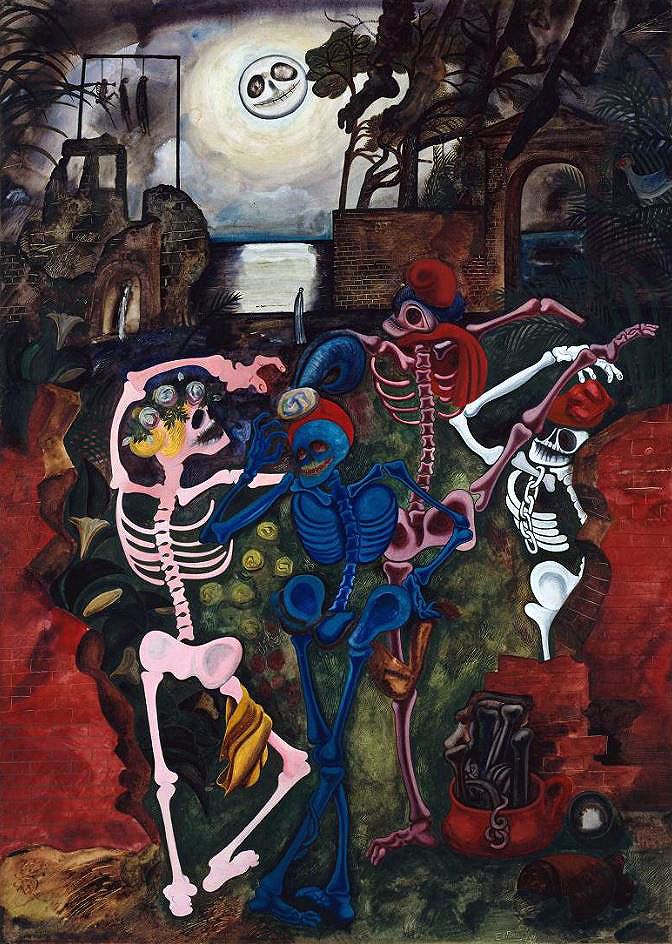 Dancing Skeletons - Edward Burra (1934).jpg