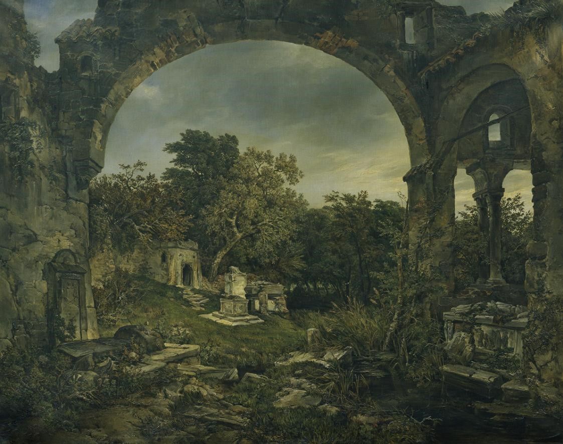 Deserted Cemetery (1847) - Joseph Selleny.jpg