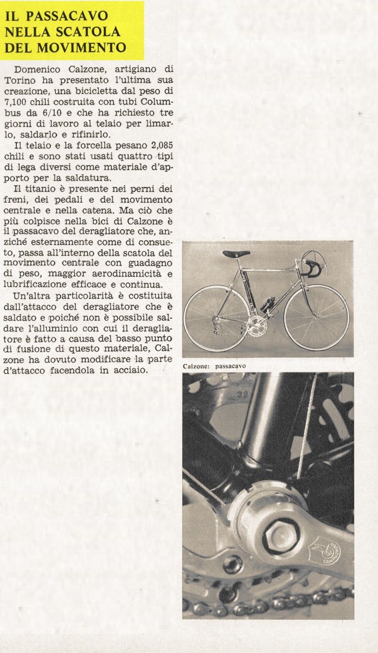 Domenico Calzone telaista di torino, salone di bicicletta milano 1979.jpg