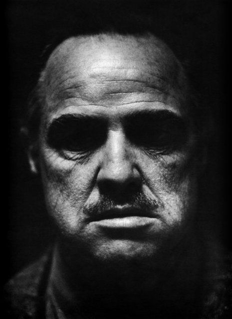 Don Vito Corleone 1972 Marlon Brando portrayed by Omaha.jpg