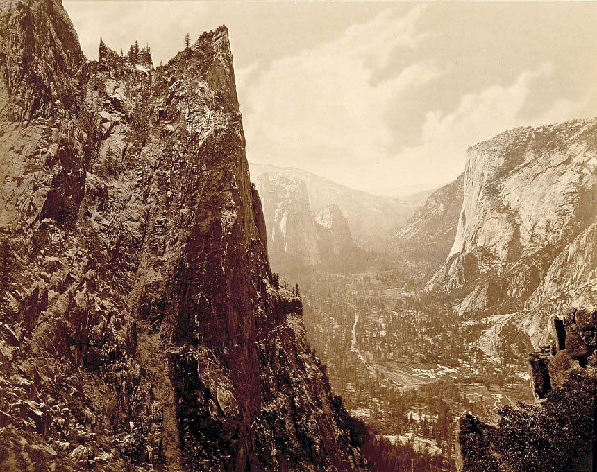 Eadweard Muybridge(UK)-Valley of the Yosemite from Union Point (1872).jpg