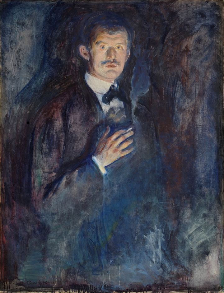 Edvard Munch, “Self-Portrait with Cigarette” (1895).jpg