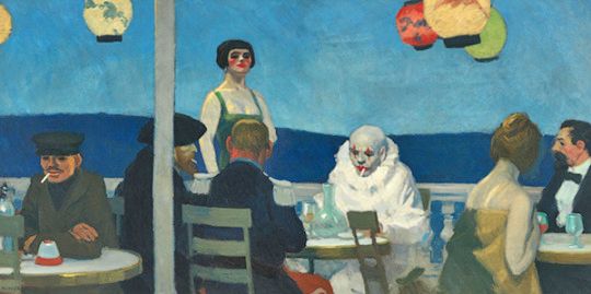 Edward Hopper - Soir Bleu  Blue Night (1914).jpg