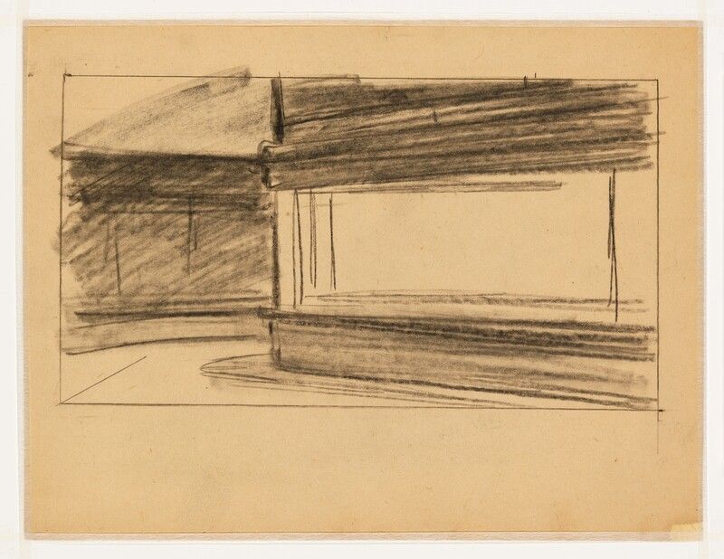 Edward Hopper - Studies for Nighthawks c.1941 (2).jpg