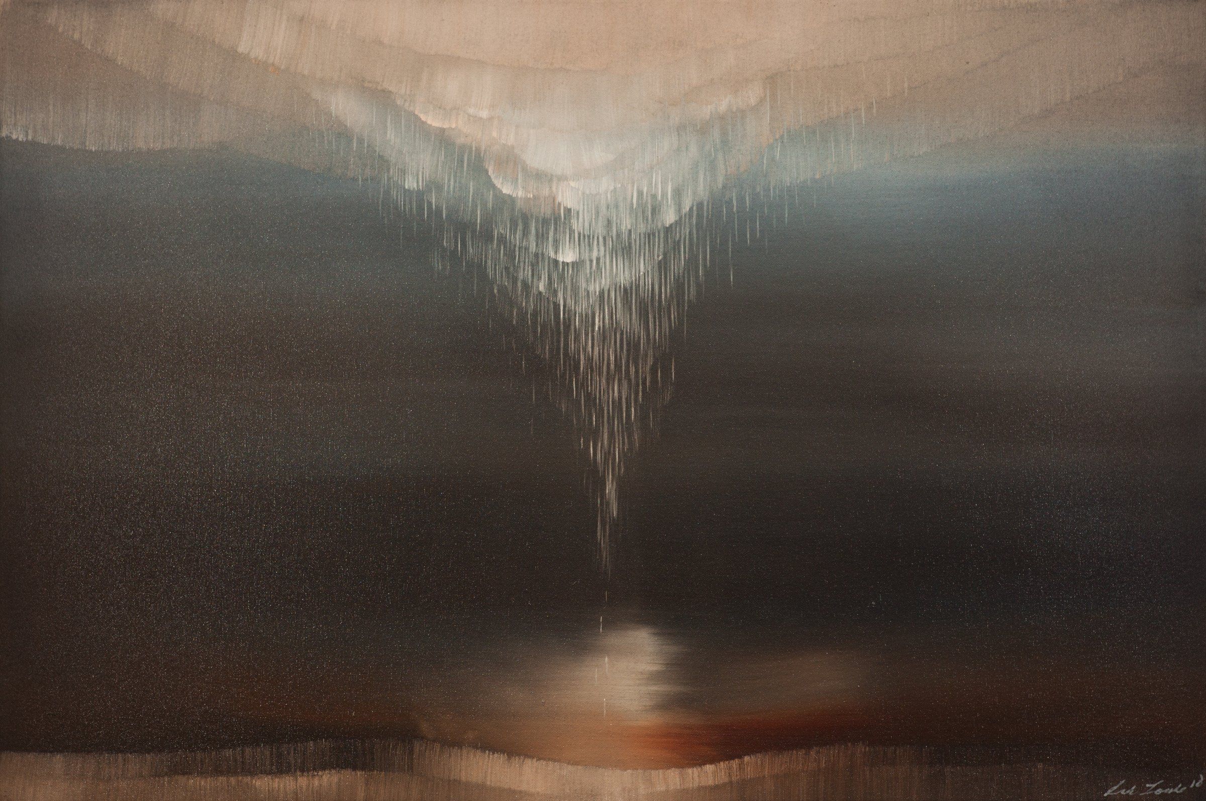 Eric Louie - Cascade (2010 - oil on canvas) .jpg