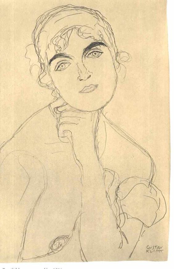 Female portrait (frontal view)Gustav Klimt.jpg