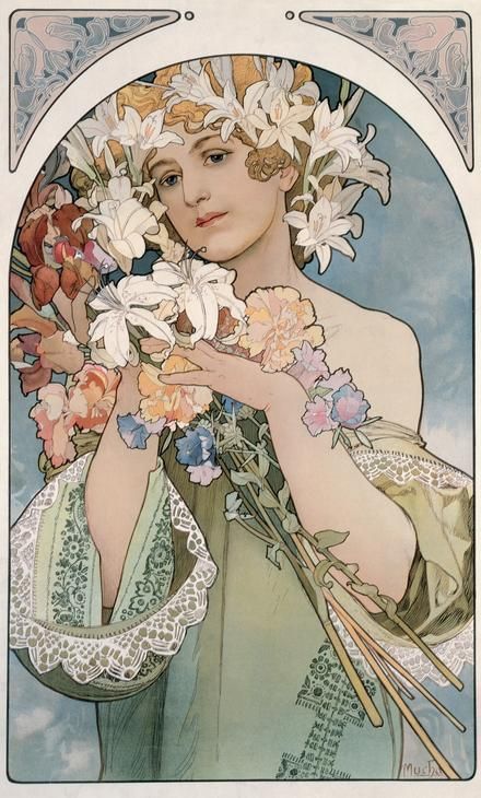 Flower - Alphonse Mucha 1897.jpg