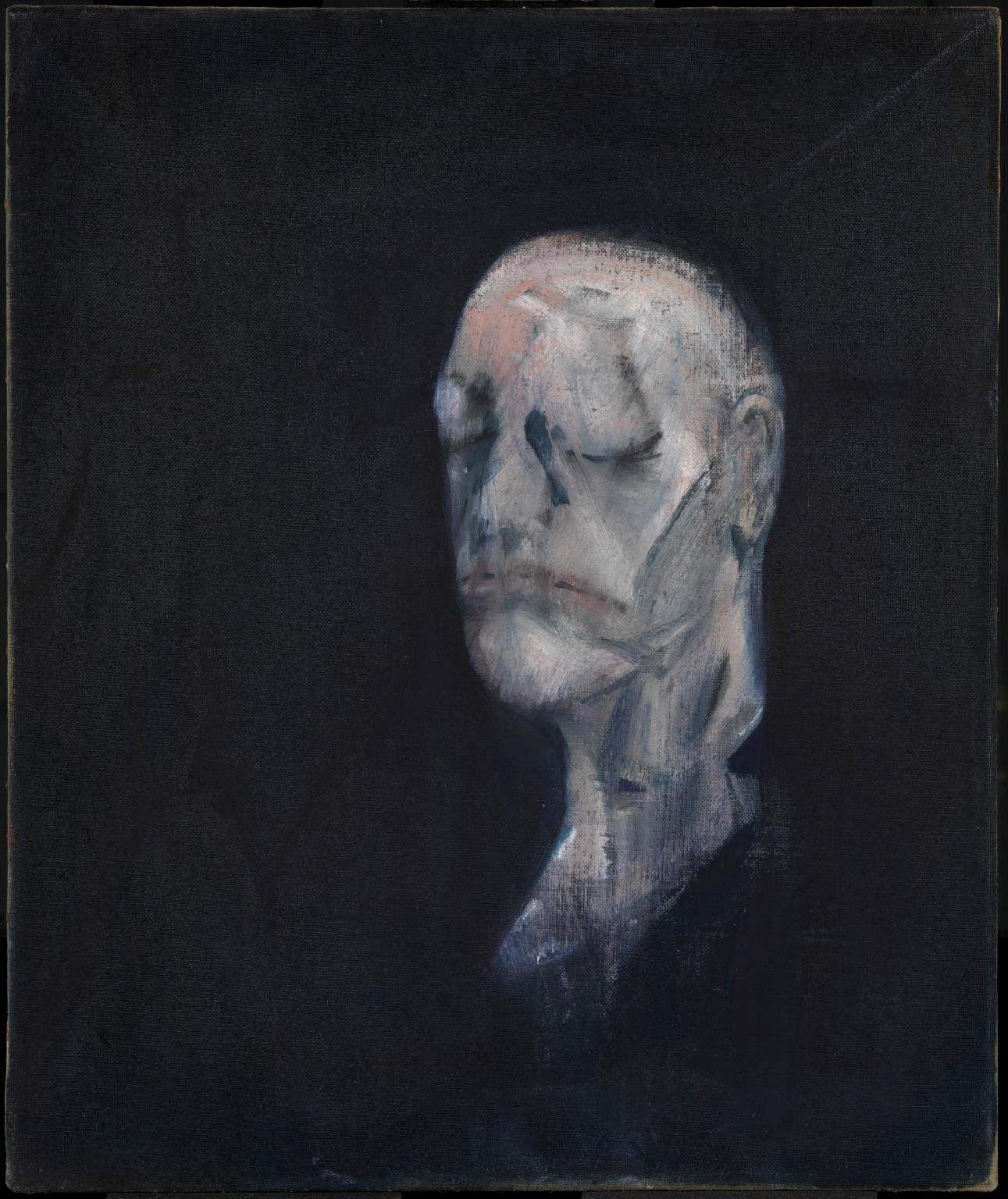 Francis Bacon - Study for Portrait II (after the Life Mask of William Blake) 1955.jpg