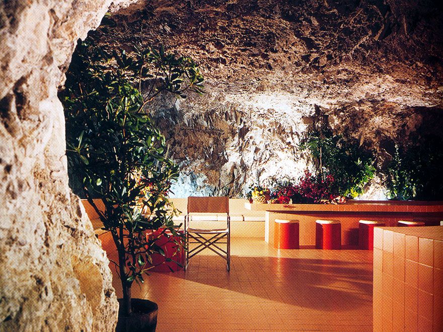 Gae Aulenti - Above and Below - La Grotta Rosa on the Amalfi Coast, 1969-72 (2).jpg