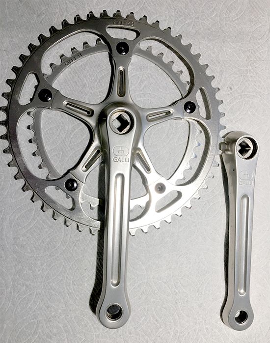 Galli Super Criterium crank crank set with titanium bb spindle (1).jpg