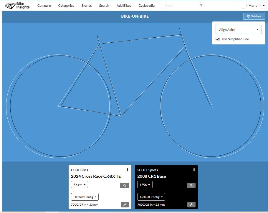 Geometrievergleich Cube Cross Race vs. Scott CR1.JPG