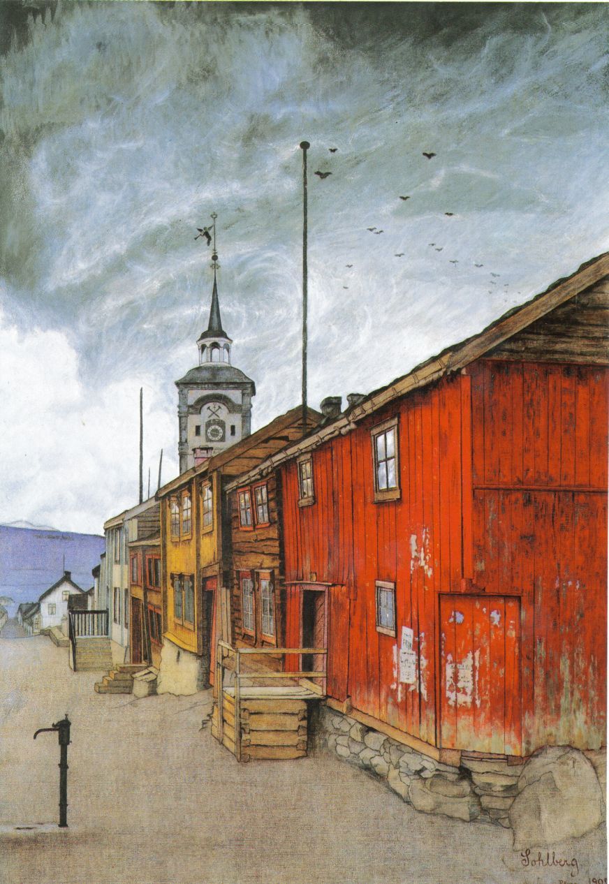 Harald Sohlberg - Gate i Røros.jpg