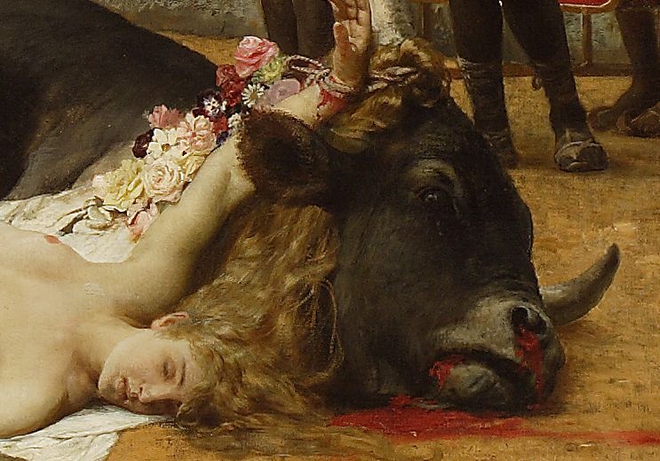 Henryk Siemiradzki - Christian Dirce (detail, 1897) (1).jpg