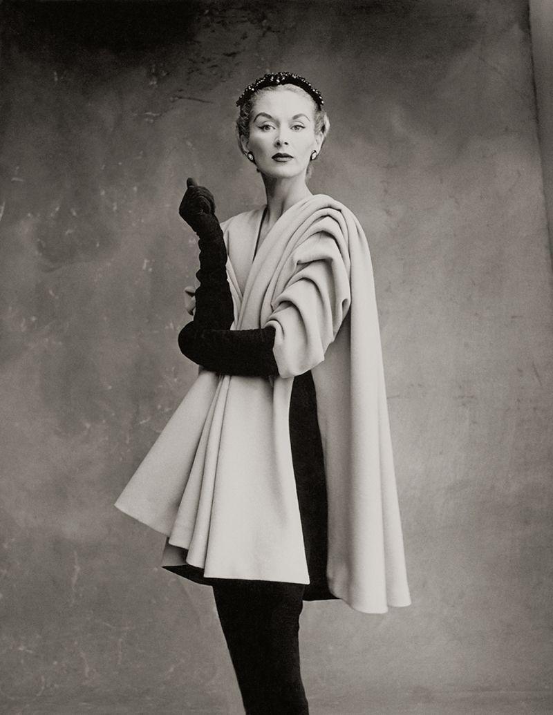 Irving Penn - Balenciaga Mantle Coat (Lisa Fonssagrives-Penn), Paris 1950, printed 1988.jpg