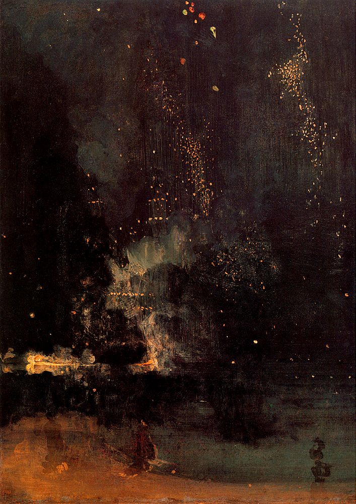 James Abbott McNeill Whistler- Nocturne in Black and Gold The Falling Rocket (1875).jpg