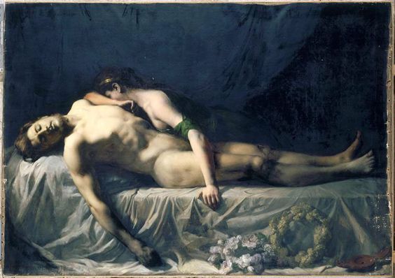 Jean Benner II - Briseis weeping over the body of Patroclus.jpg