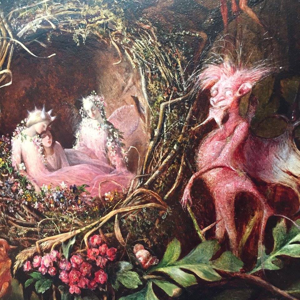 John Anster Fitzgerald -  Fairies in a Bird’s Nest  (1860) 3.jpg