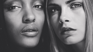 jourdan dunn & cara delevingne (2).gif