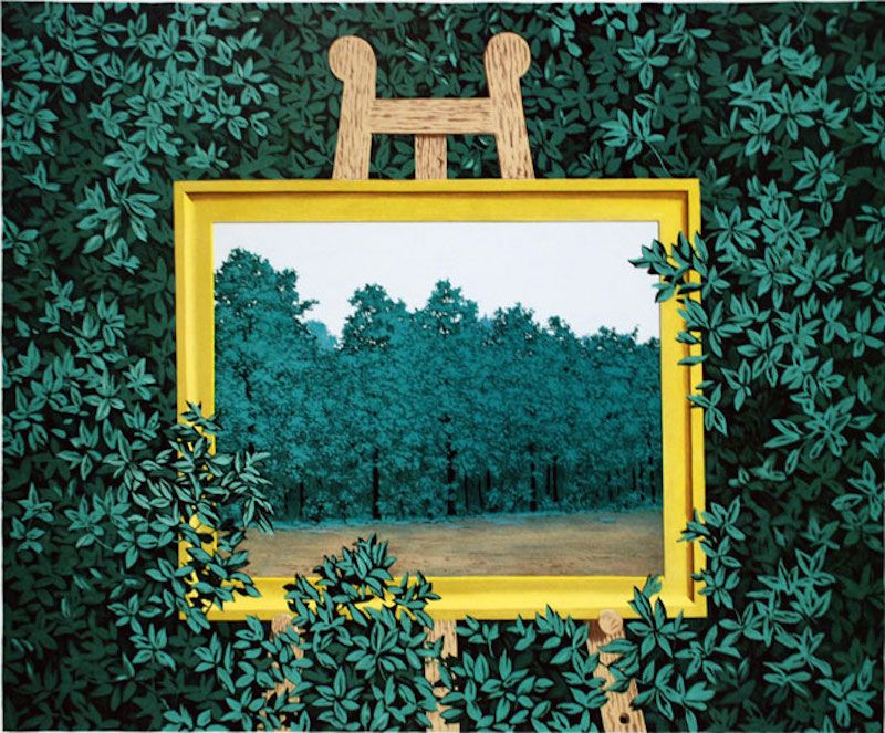 La Cascade (The Waterfall) - René Magritte (1961).jpg