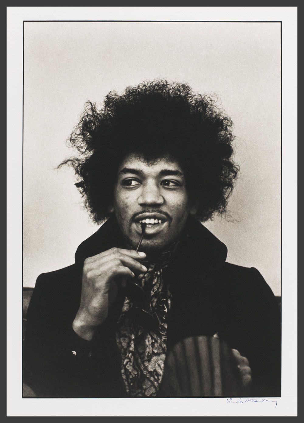 Linda McCartney - Jimi Hendrix 1967 (printed later) Platinum print.jpg