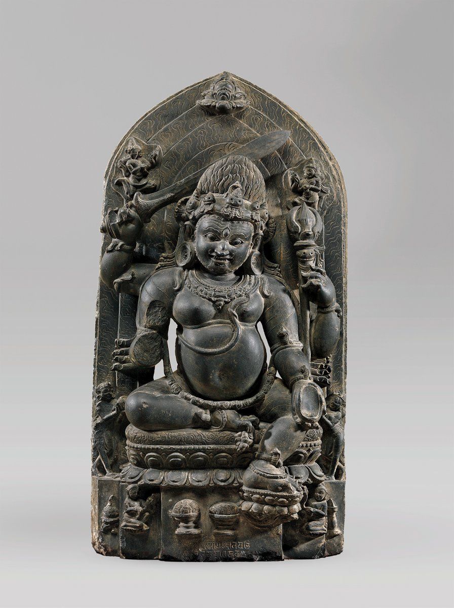 Mahakala, India Bihar, 11-12th century.jpg