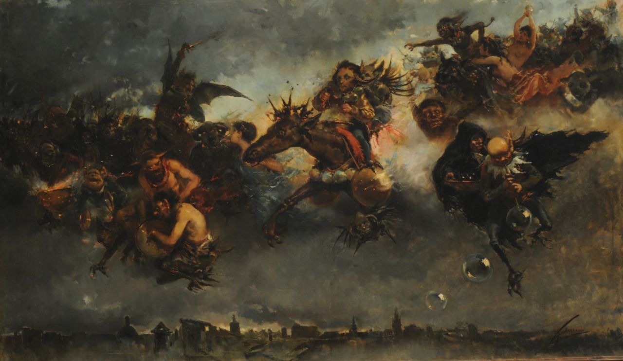 Mariano Barbasán Lagueruela - Walpurgisnacht Walpurgis Night (1887).jpg