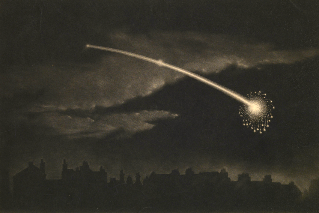 Meteor seen at Paddington - Matthew Cotes Wyatt 1850 (1).png