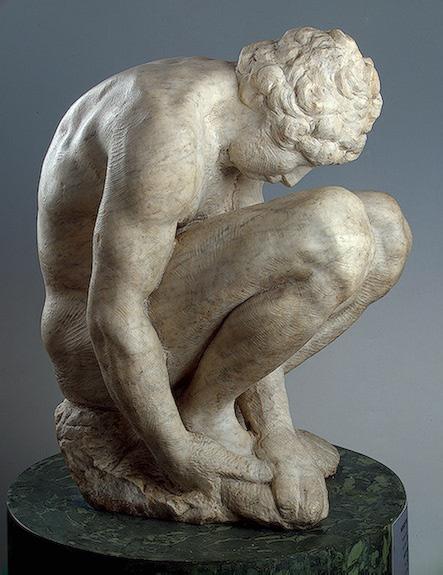 Michelangelo Buonarroti - Crouching Boy.jpg