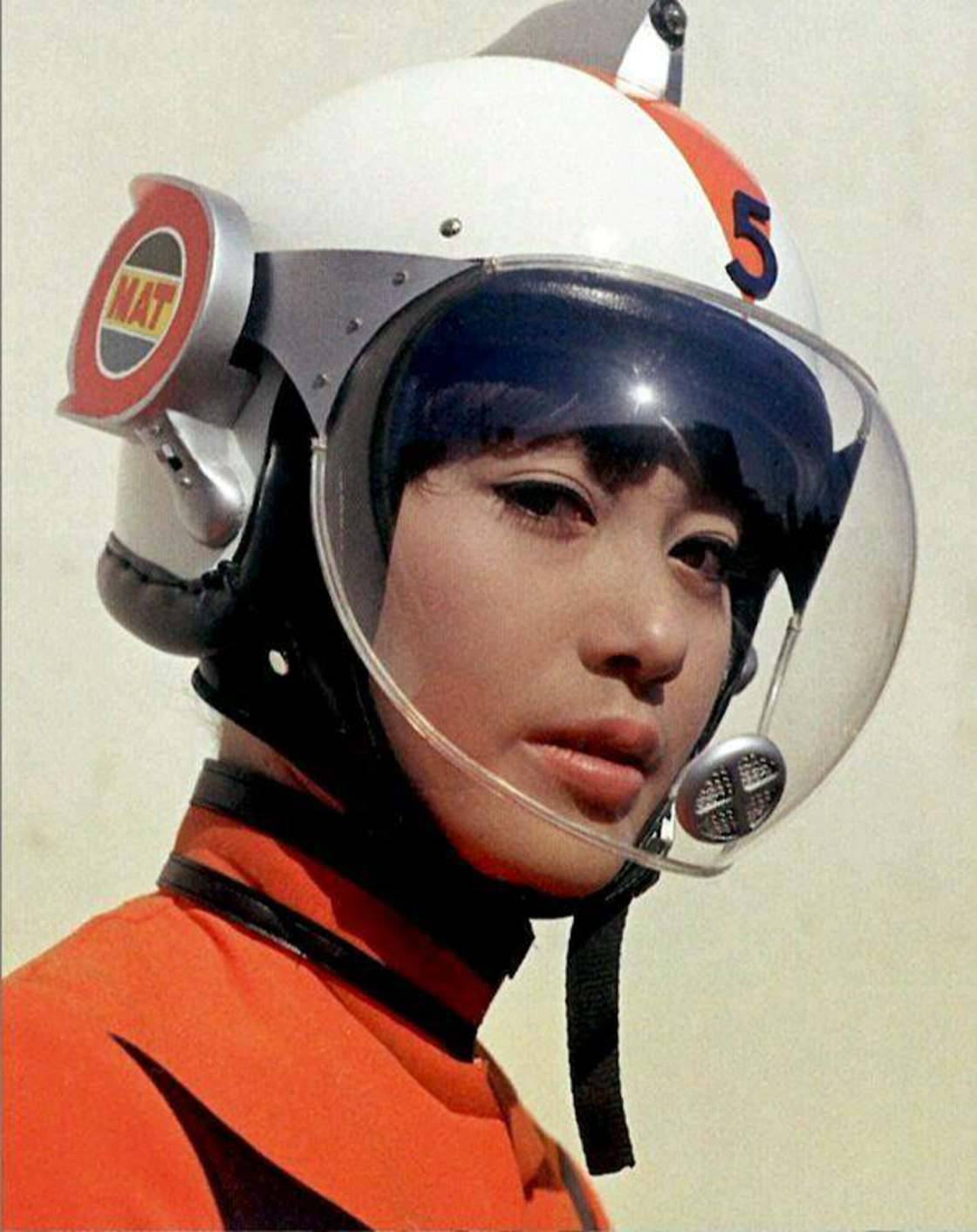 Mika Katsuragi as Monster Attack Team member Yuriko Oka, Return of Ultraman (Japan, 1971-72).jpg