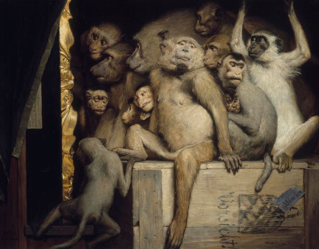 Monkeys as Judges of Art (1889) - Gabriel von Max.jpg