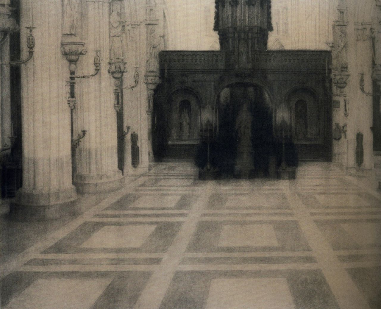 Notre Dame in Bruges - Fernand Khnopff (1904).jpg