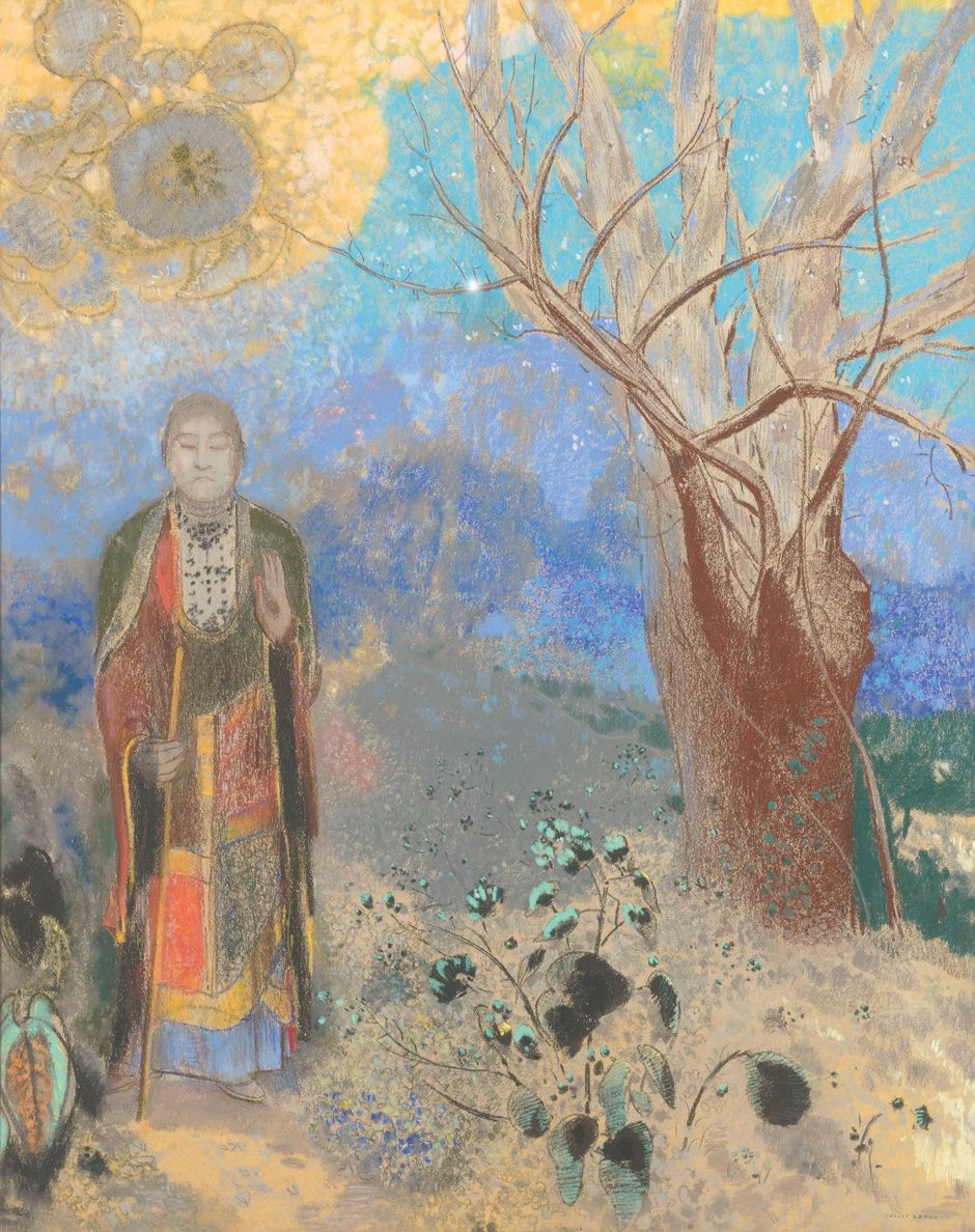 Odilon Redon- Bouddha (1904).jpg