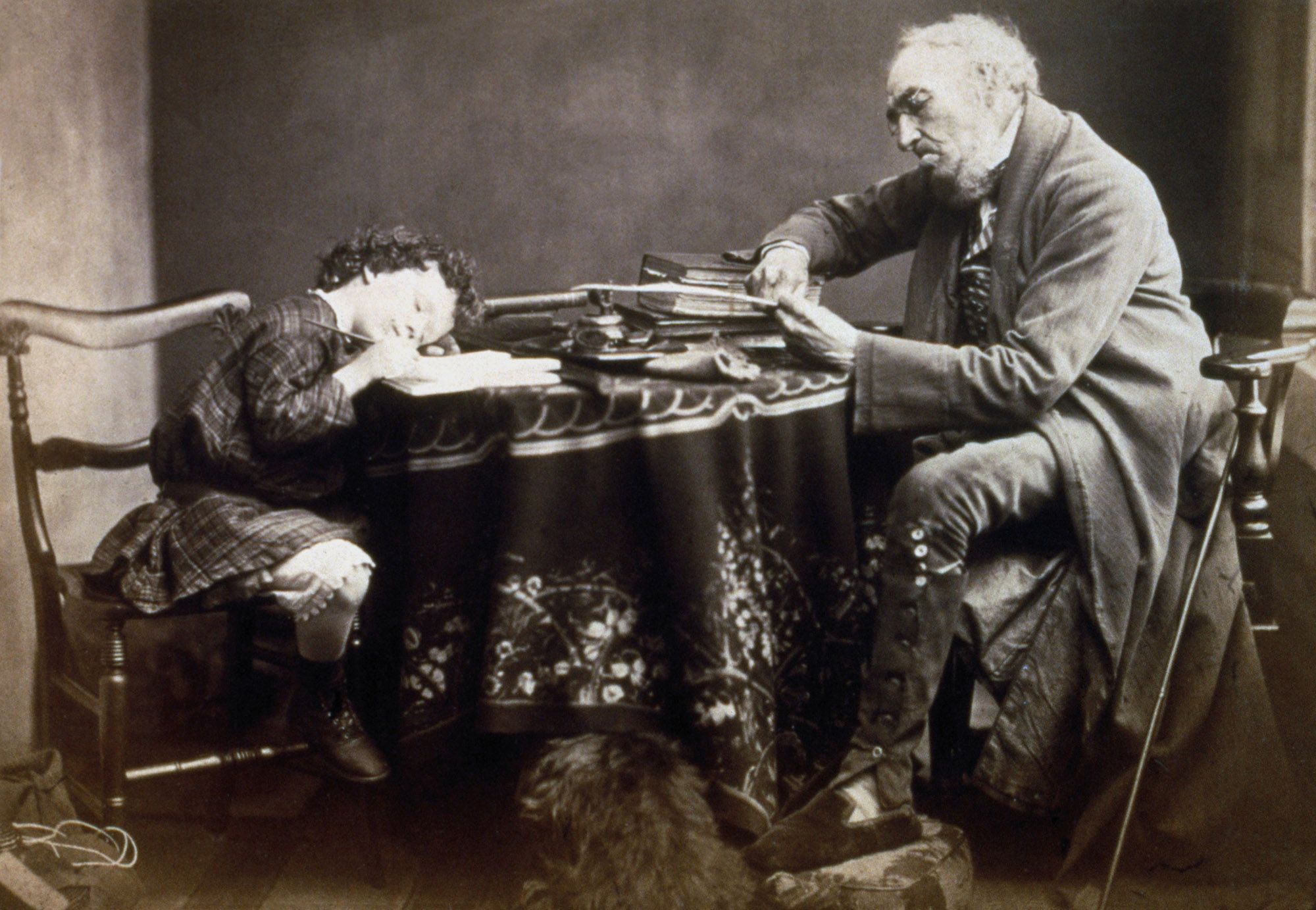 Oscar Gustave Rejlander - Lesson (1860).jpg