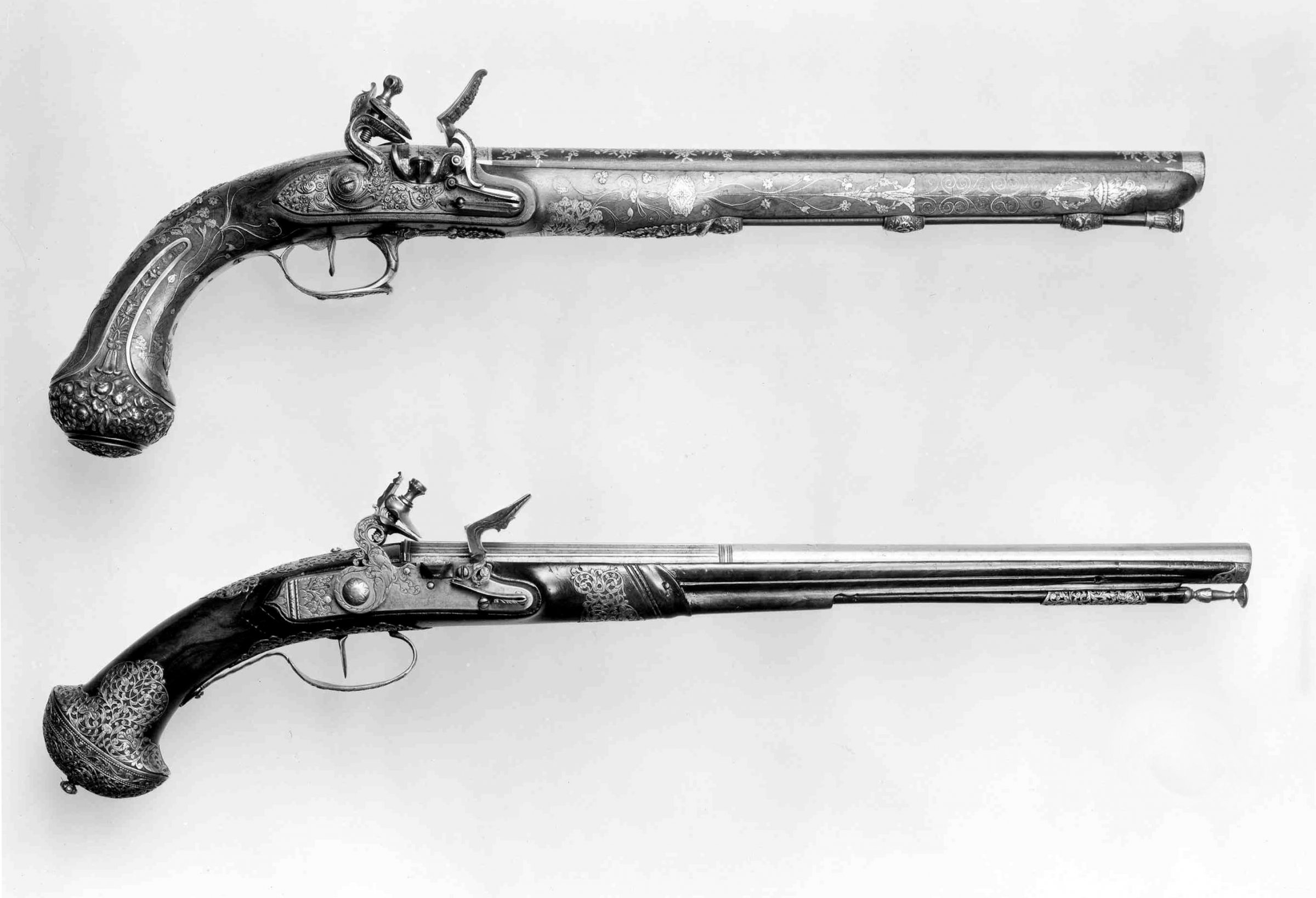 Pair of Flintlock Pistols by Girolamo Francino (1650-60).jpg