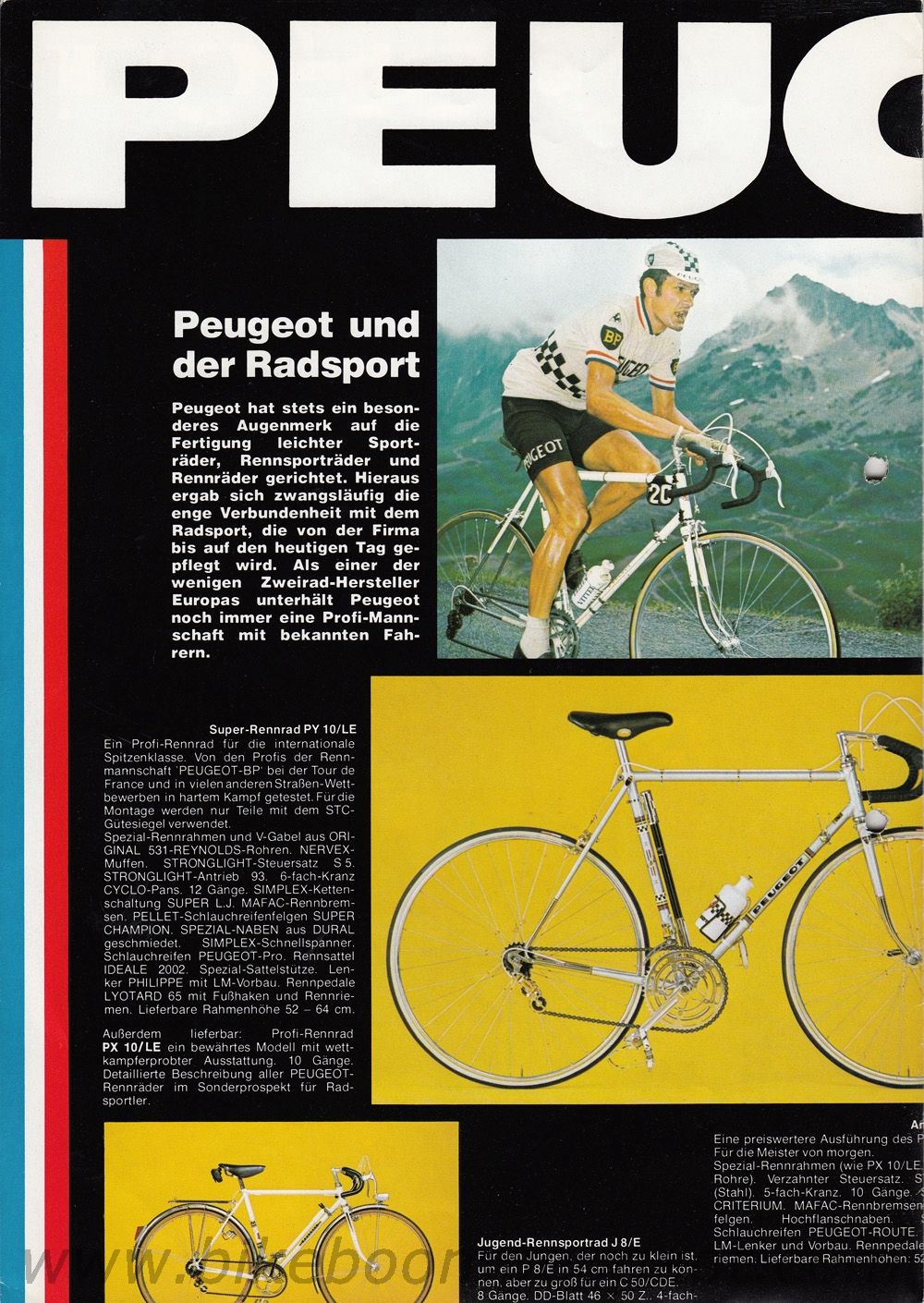 Peugeot 1975 Germany Brochure Poster Front Panel , closeup.jpg