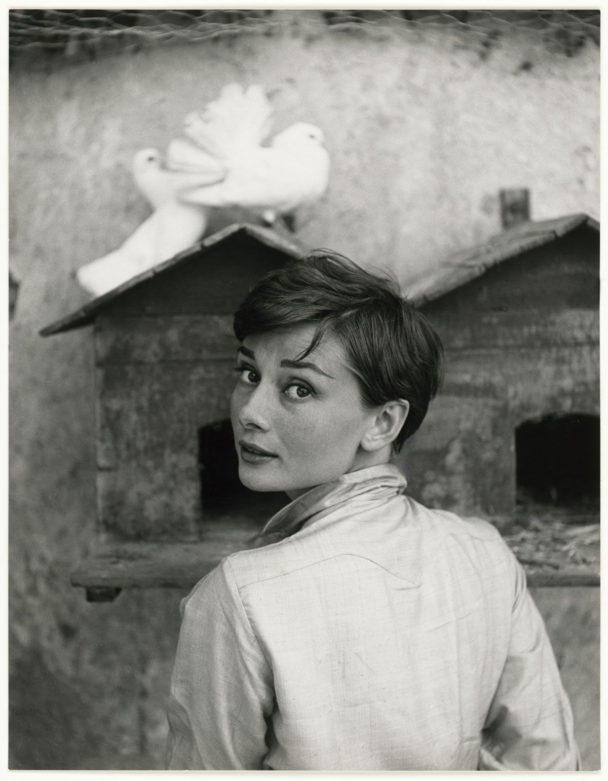 Philippe Halsman - Audrey Hepburn (1955) Gelatin silver print.jpg