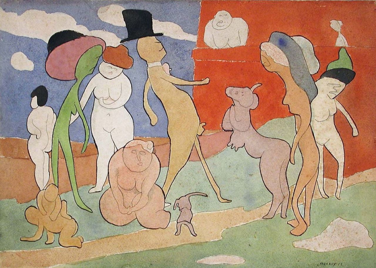 Premier Promenade - Man Ray 1912.jpg