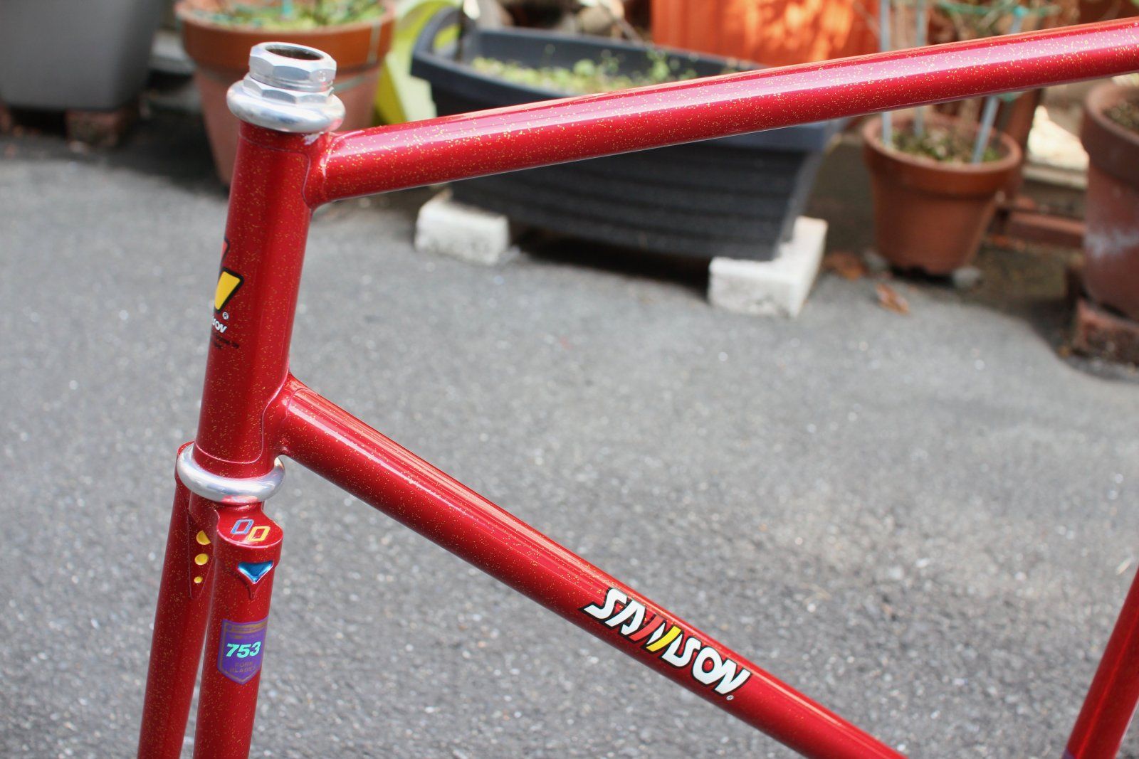 principedal_47285812061_RARE Mr.Yuichiro Kamiyama SAMSON NJS KEIRIN Frame Set 56cm Red_Gold fl...jpg