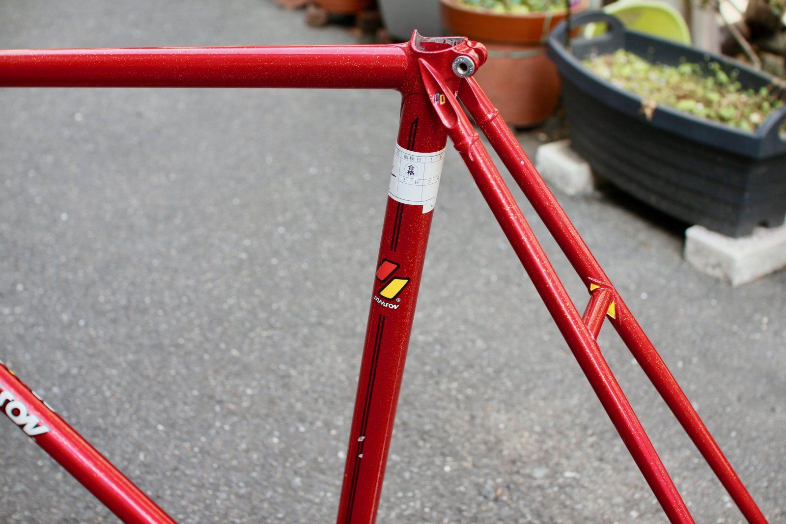 principedal_47285812761_RARE Mr.Yuichiro Kamiyama SAMSON NJS KEIRIN Frame Set 56cm Red_Gold fl...jpg