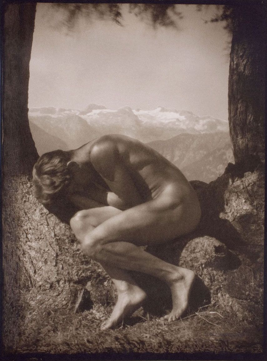 Rudolf Koppitz - In the Arms of Nature (1923, Multicolor gum bichromate print).jpg