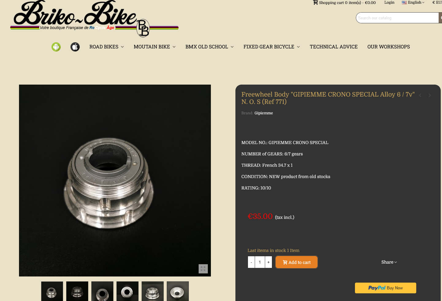 Screenshot 2022-03-15 at 01-46-26 Freewheel body GIPIEMME CRONO SPECIAL Alloy 6 _ 7v N. O. S (...png