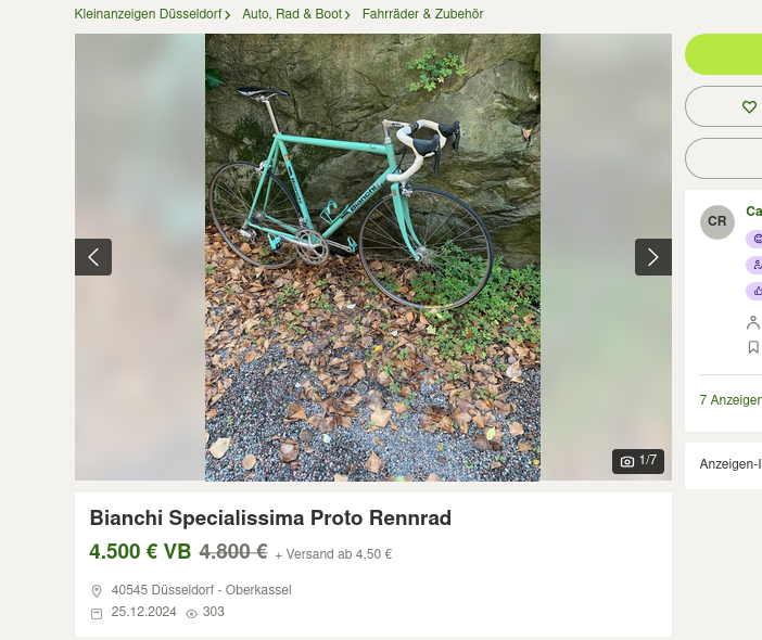 Screenshot 2024-12-28 at 15-22-36 Bianchi Specialissima Proto Rennrad in Düsseldorf - Oberkass...png