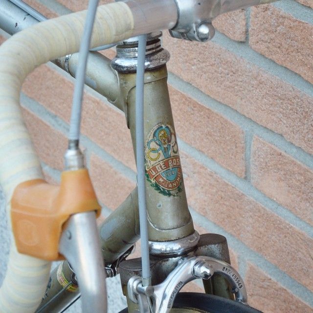 The 2nd oldest De Rosa ever! Original paint and decals. Year ca 1956 eraly masterpice.jpg