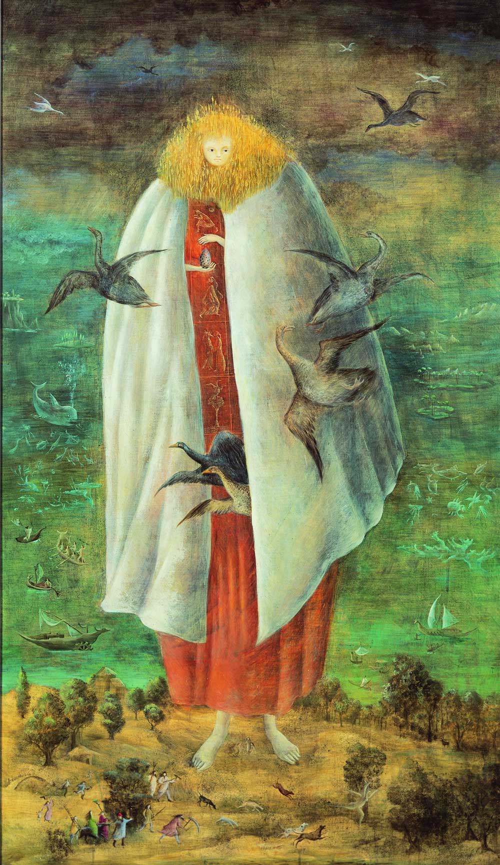 The Giantess - The Guardian of the Egg by Leonora Carrington (1947).jpg